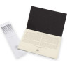 Блокнот MOLESKINE ART WATERCOLOR XLARGE, нелинованный, черный ARTWBL4