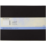 Блокнот MOLESKINE ART WATERCOLOR XLARGE, нелинованный, черный ARTWBL4